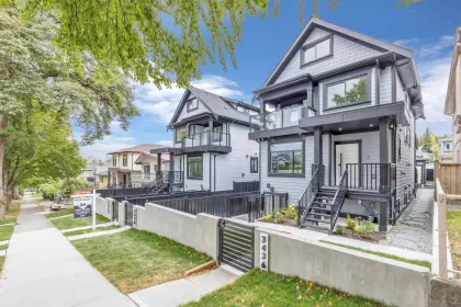 3436 E 4th Avenue, Vancouver, BC, Vancouver — Half Duplex for sale