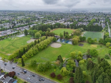 Aerial View of 919 E 39th Avenue, Vancouver, BC