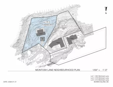 814 Mcintosh Lane, Bowen Island, BC, Bowen Island —  bed land for sale