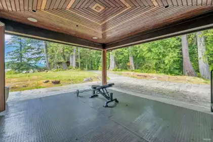 Outdoor Kitchen Photo of 15781 East Egmont Shoreline, Egmont, BC