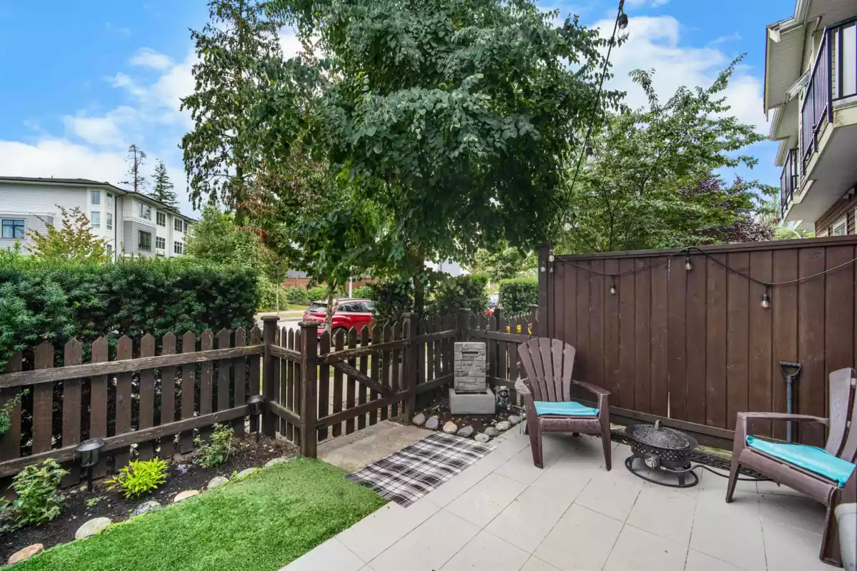 Backyard Photo of 12 6945 185 Street, Surrey, BC