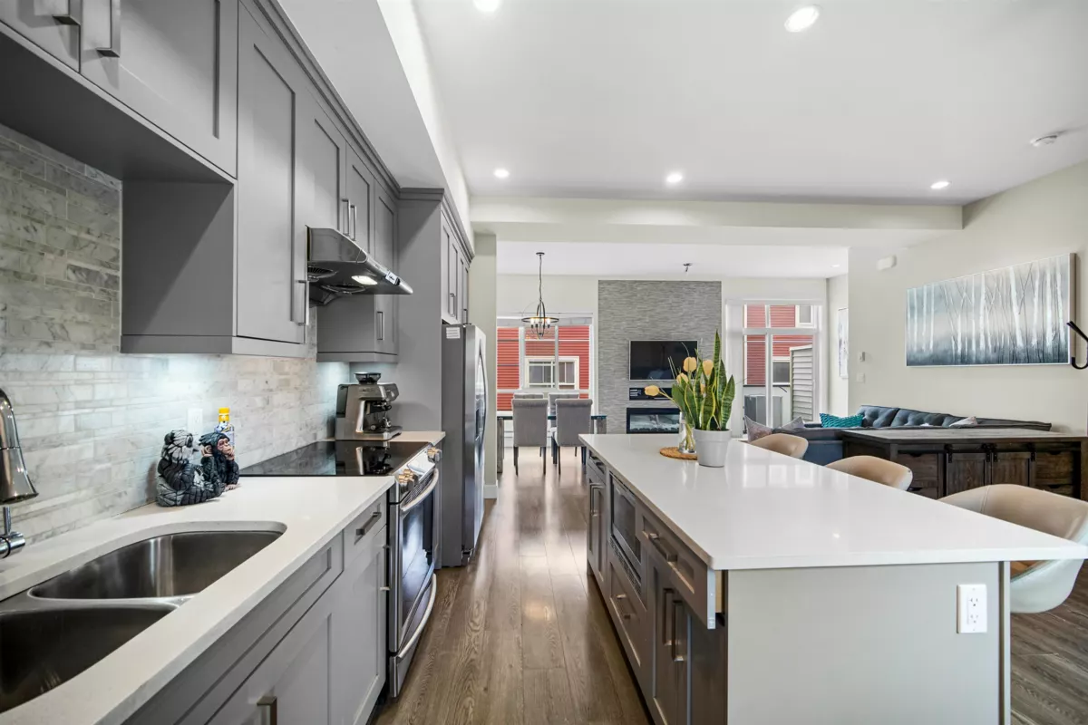 Kitchen Island Photo of 12 6945 185 Street, Surrey, BC