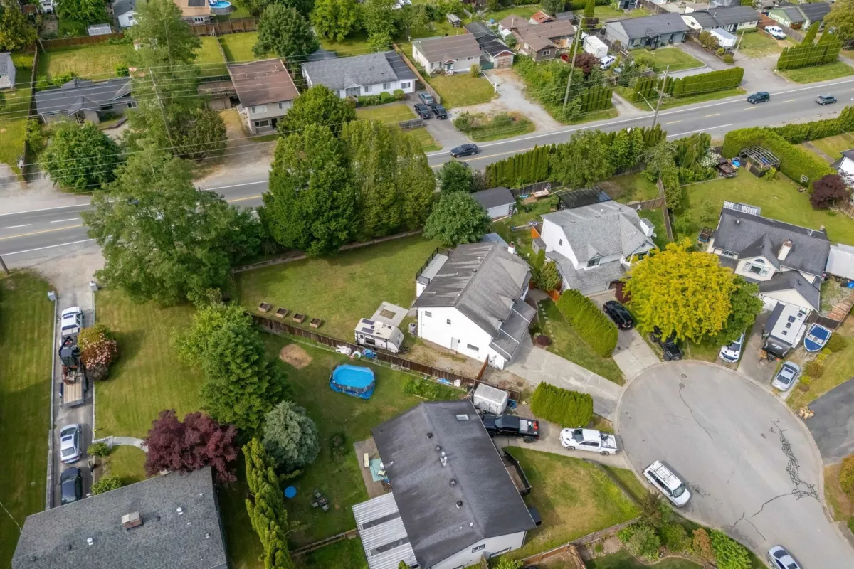 Aerial View of 11943 249 Street, Maple Ridge, BC