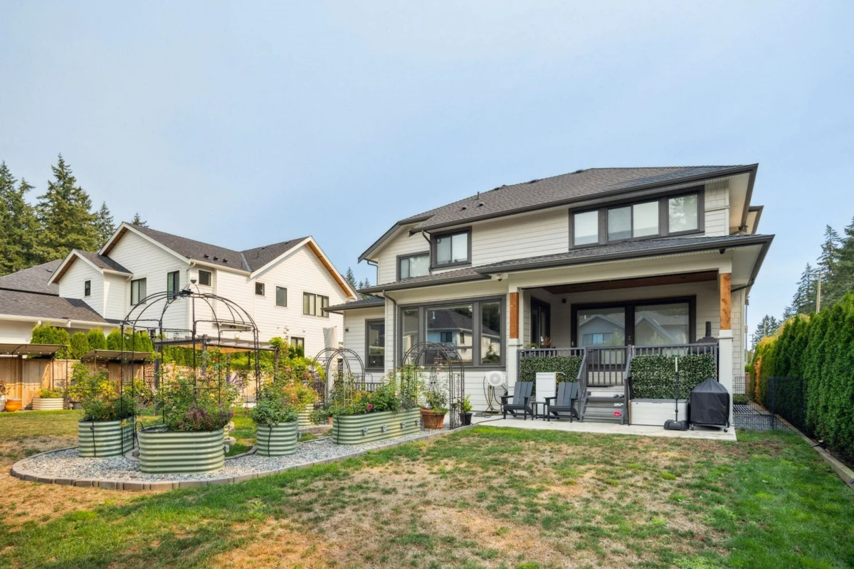 Aerial View of 2811 202a Street, Langley, BC