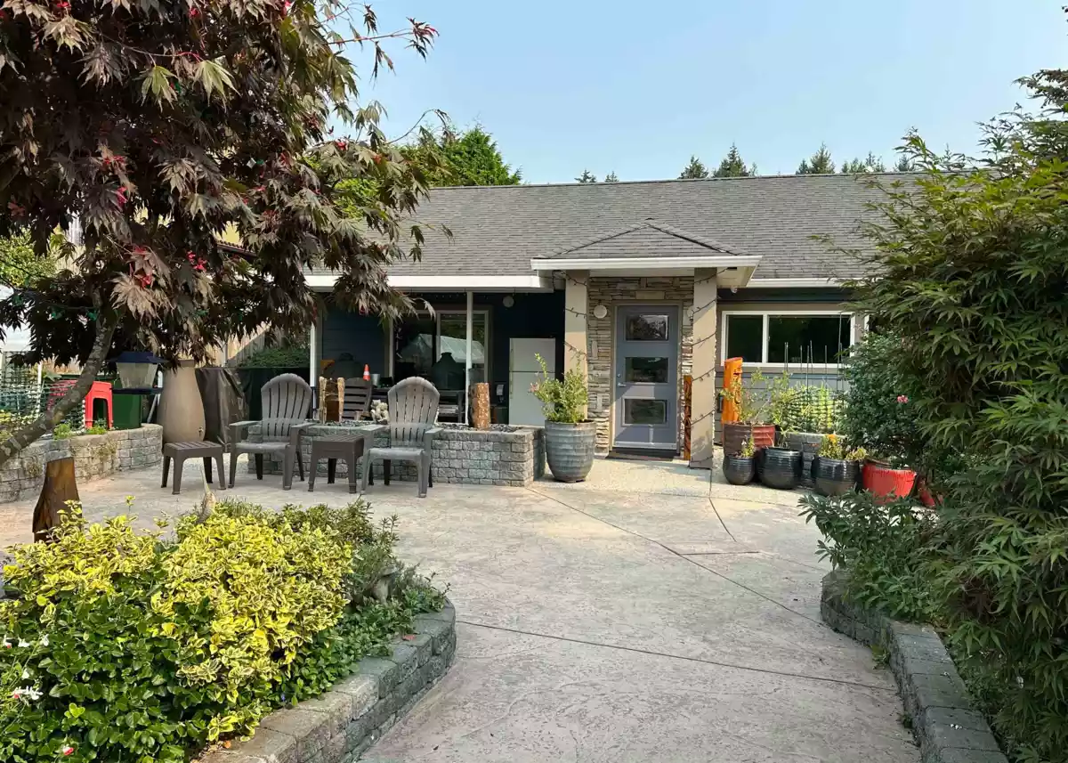 Exterior Rear Photo of 6166 Norwest Bay Road, Sechelt, BC