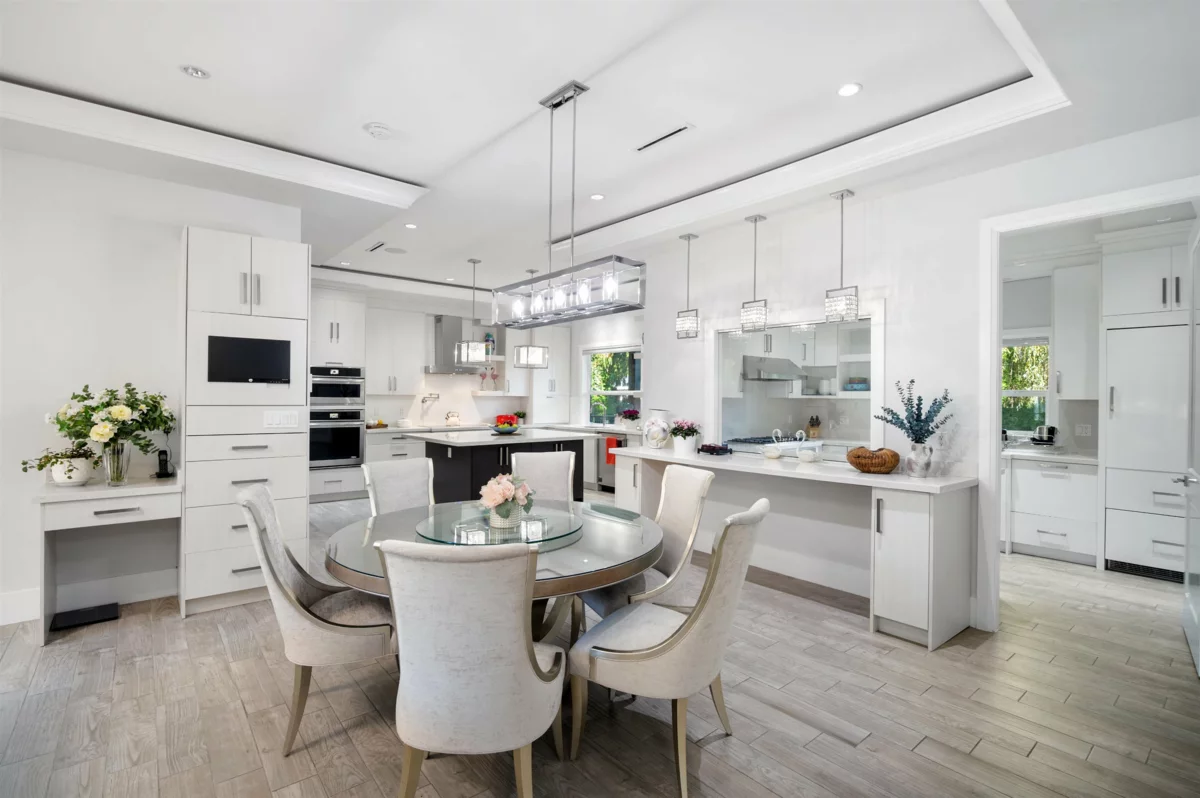 Dining Area Photo of 5550 Rugby Street, Burnaby, BC