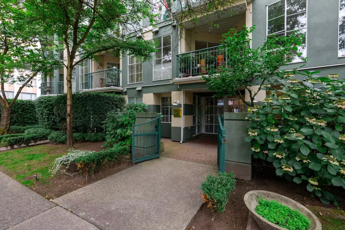 Aerial View of 304 1928 Nelson Street, Vancouver, BC