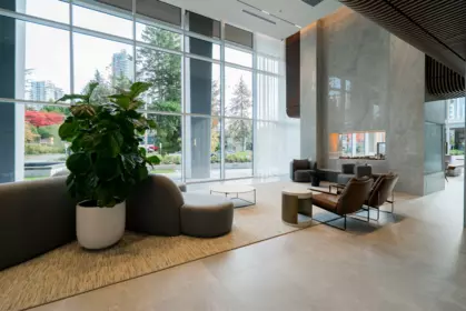 Aerial View of 4007 720 Farrow Street, Coquitlam, BC