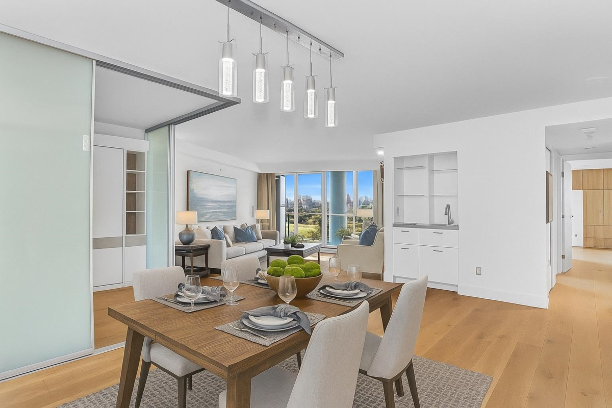 Living Room Photo of 802 1318 Homer Street, Vancouver, BC