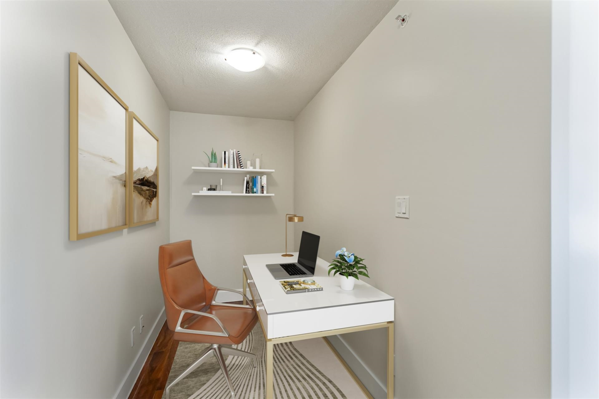 Living Room Photo of 203 2959 Glen Drive, Coquitlam, BC