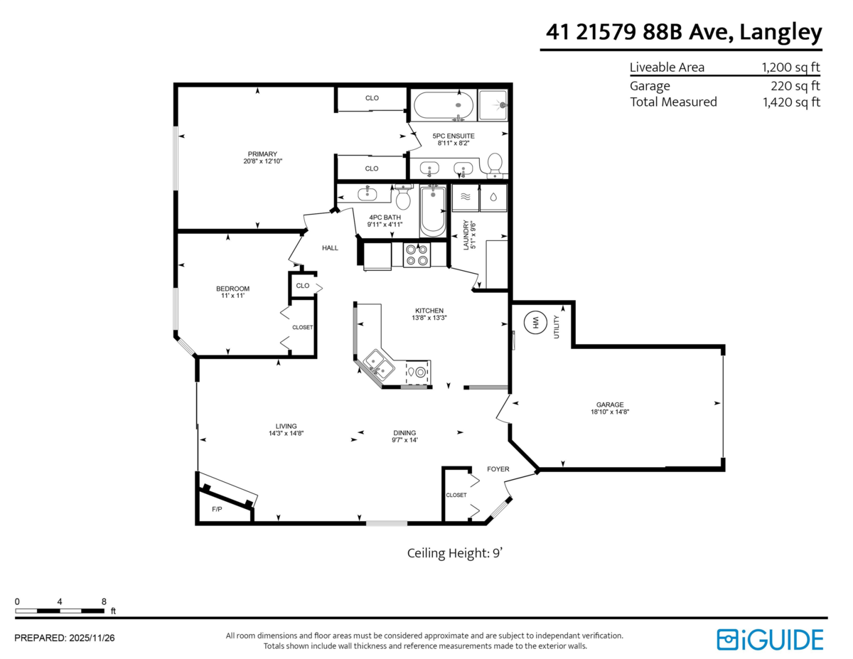 Aerial View of 41 21579 88b Avenue, Langley, BC