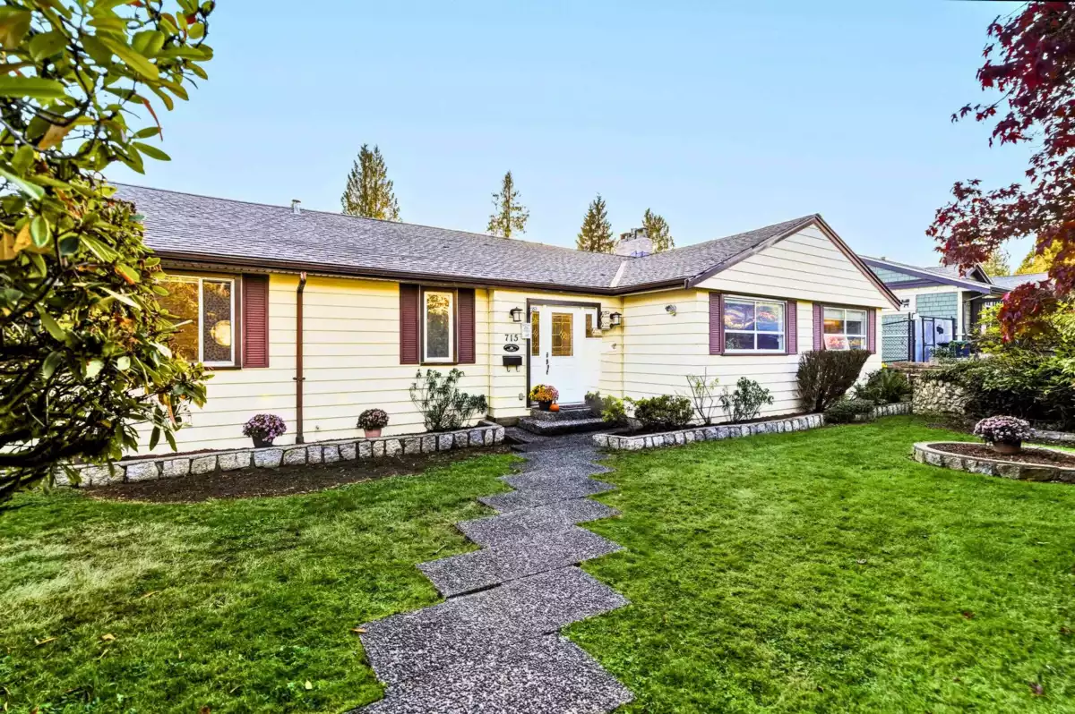 Exterior Front Photo of 715 Kilkeel Place, North Vancouver, BC