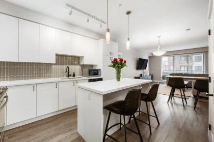 Kitchen Island Photo of B308 20838 78b Avenue, Langley, BC