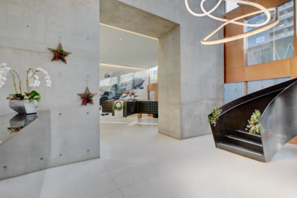 Aerial View of 3809 1480 Howe Street, Vancouver, BC