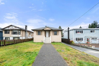 Aerial View of 741 E 14th Street, North Vancouver, BC