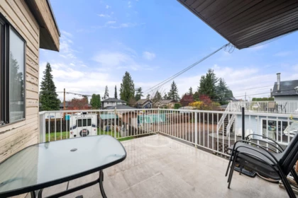 Outdoor Deck Photo of 741 E 14th Street, North Vancouver, BC