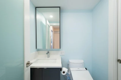 Aerial View of 302 1616 W 13th Avenue, Vancouver, BC