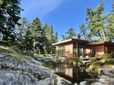Garden / Landscaping Photo of 831 Windjammer Road, Bowen Island, BC