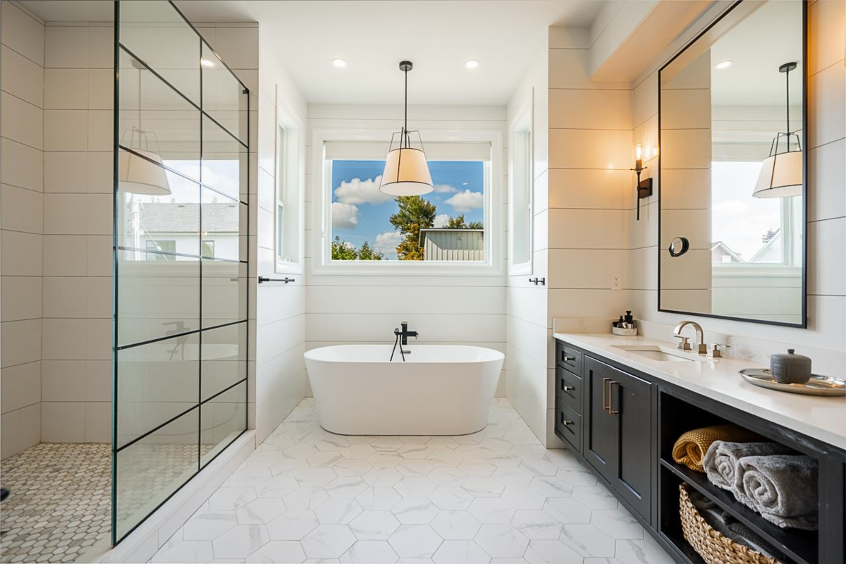 Guest Bathroom Photo of 1 23256 34a Avenue, Langley, BC