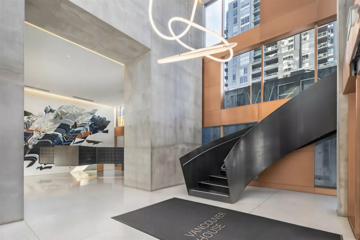 Living Room Photo of 1001 1480 Howe Street, Vancouver, BC