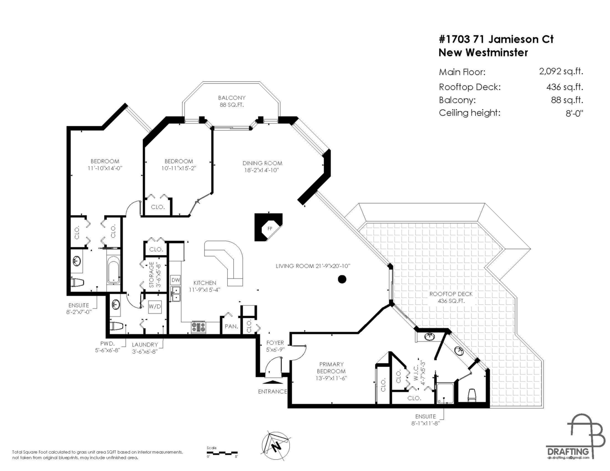 Community Amenities Photo (Clubhouse) of 1703 71 Jamieson Court, New Westminster, BC