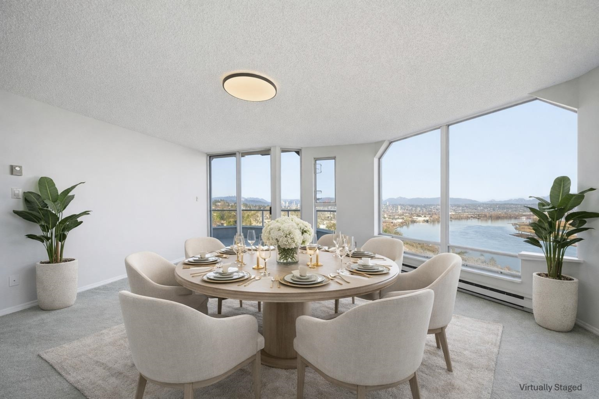Dining Area Photo of 1703 71 Jamieson Court, New Westminster, BC