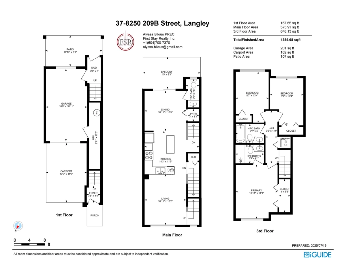 Playground / Recreational Area Near 37 8250 209b Street, Langley, BC