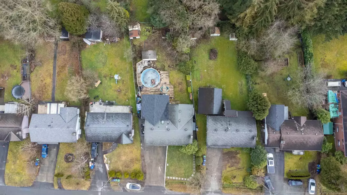 Aerial View of 11488 140 Street, Surrey, BC