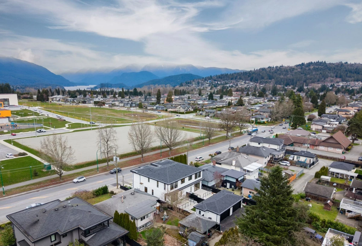 Aerial View of 1 6362 Curtis Street, Burnaby, BC