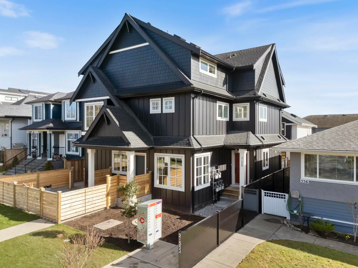 Exterior Rear Photo of 3 550 Kaslo Street, Vancouver, BC
