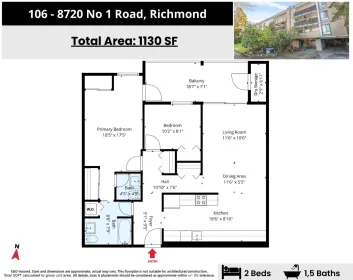 106 8720 No. 1 Road, Richmond, BC