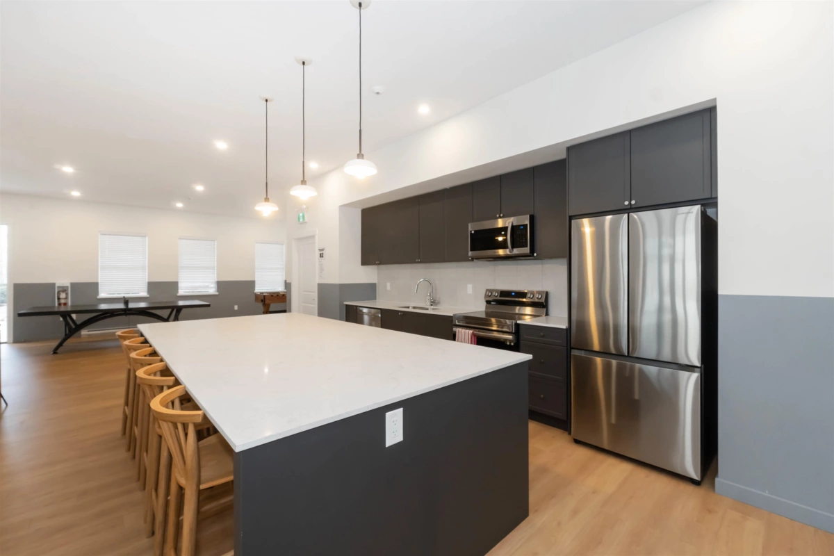 Aerial View of 324 15738 85 Avenue, Surrey, BC