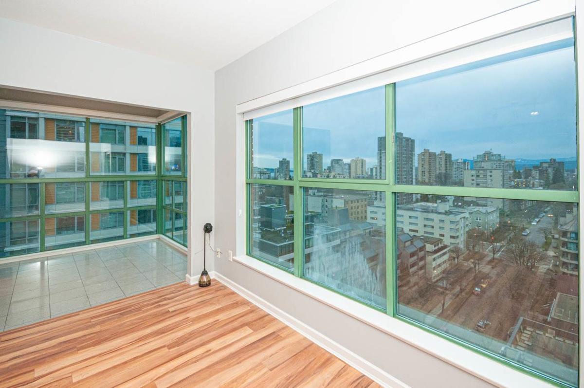 Exterior Rear Photo of 1606 909 Burrard Street, Vancouver, BC