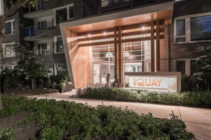 Front exterior of 208 277 W 1st Street, North Vancouver, BC