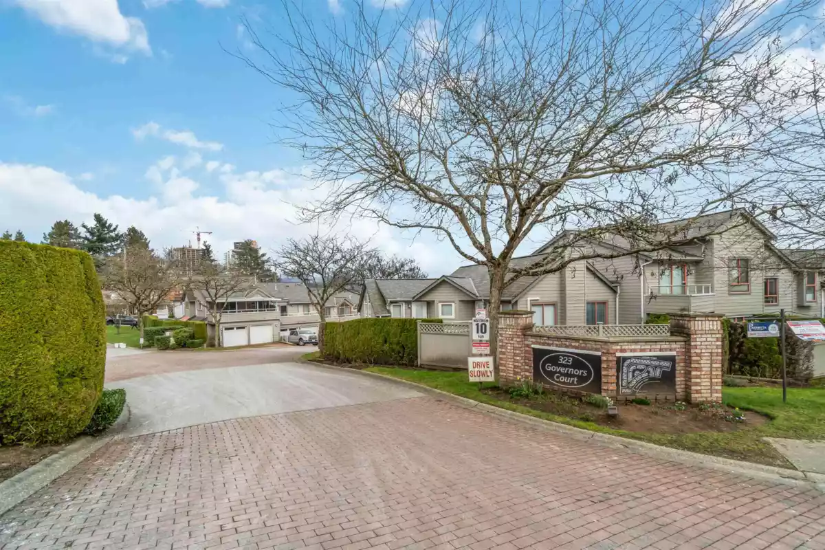 Exterior Rear Photo of 54 323 Governors Court, New Westminster, BC