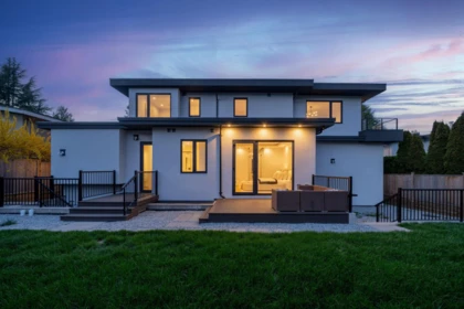 Aerial View of 5318 4a Avenue, Delta, BC