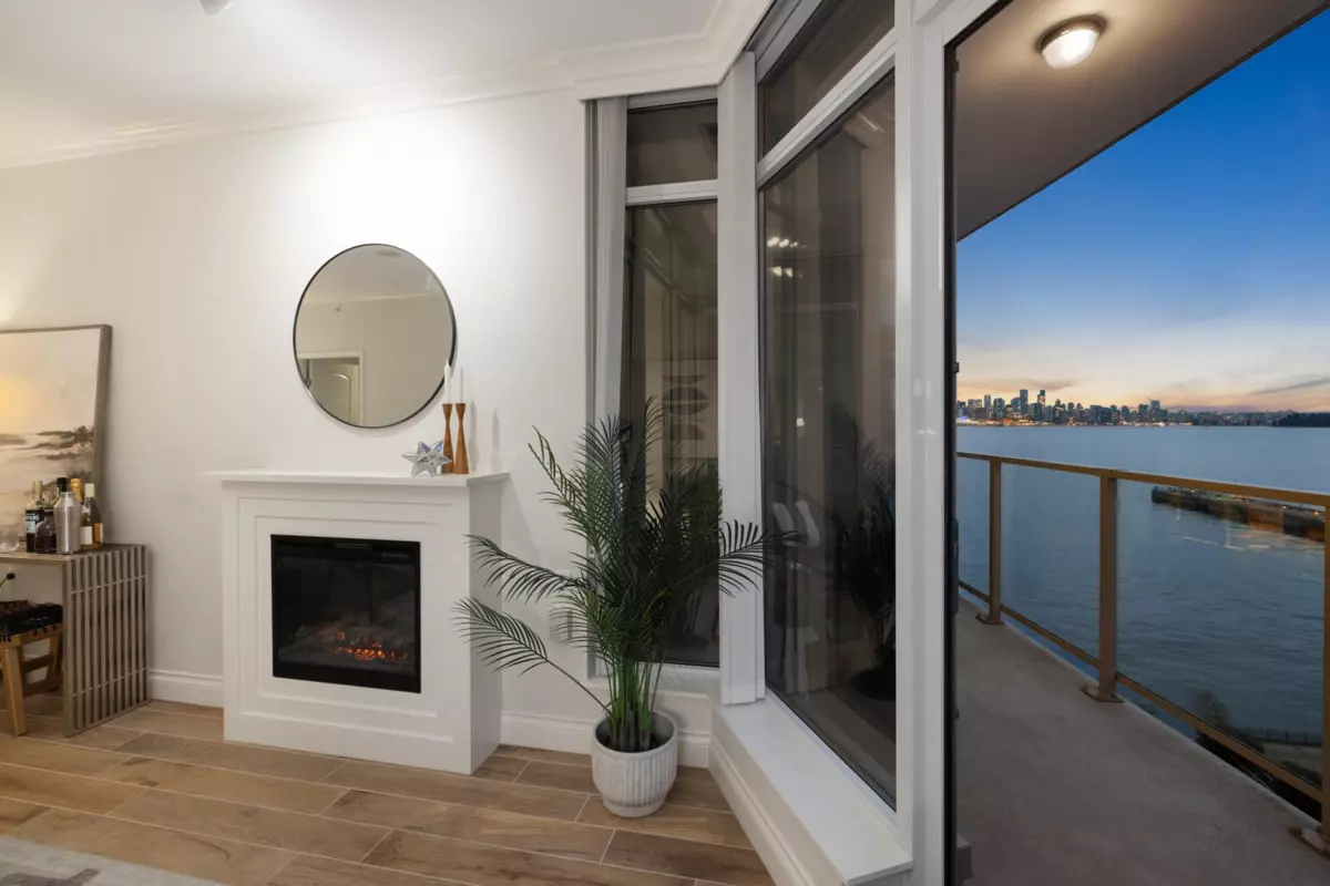 Family Room Photo of 803 199 Victory Ship Way, North Vancouver, BC
