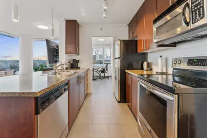 Breakfast Nook Photo of 1802 688 Abbott Street, Vancouver, BC