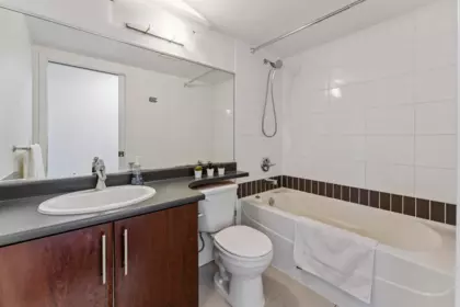 Powder Room Photo of 1802 688 Abbott Street, Vancouver, BC