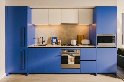 Kitchen Island Photo of 214 5060 James Street, Vancouver, BC