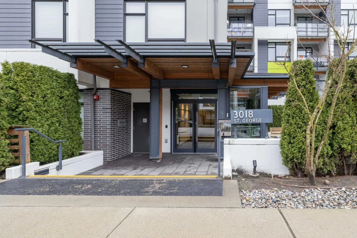 Exterior Rear Photo of 212 3018 St George Street, Port Moody, BC