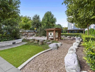 Aerial View of 212 3018 St George Street, Port Moody, BC