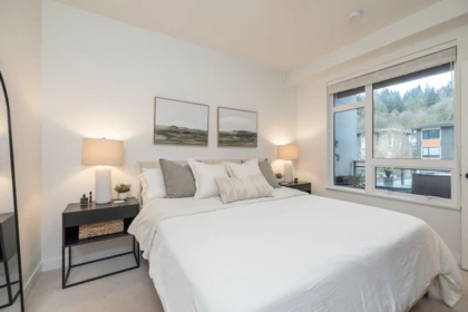 Guest Bathroom Photo of 212 3018 St George Street, Port Moody, BC