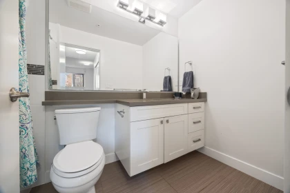 Basement Recreation Room Photo of 209 3399 Noel Drive, Burnaby, BC