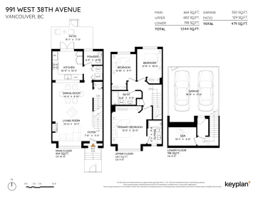 Staircase Photo of 991 W 38th Avenue, Vancouver, BC