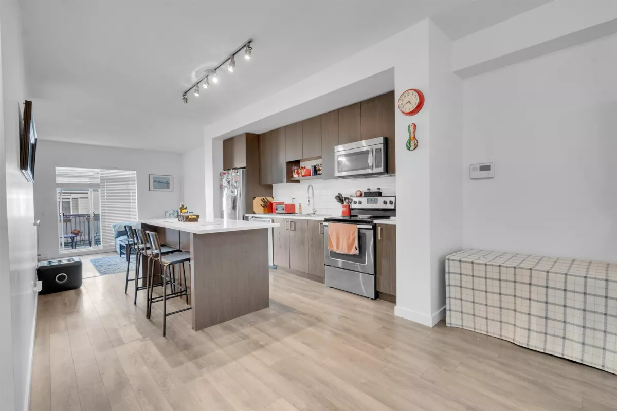 Living Room Photo of 4 13636 81a Avenue, Surrey, BC