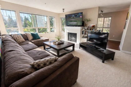 Kitchen Island Photo of 203 2951 Silver Springs Boulevard, Coquitlam, BC