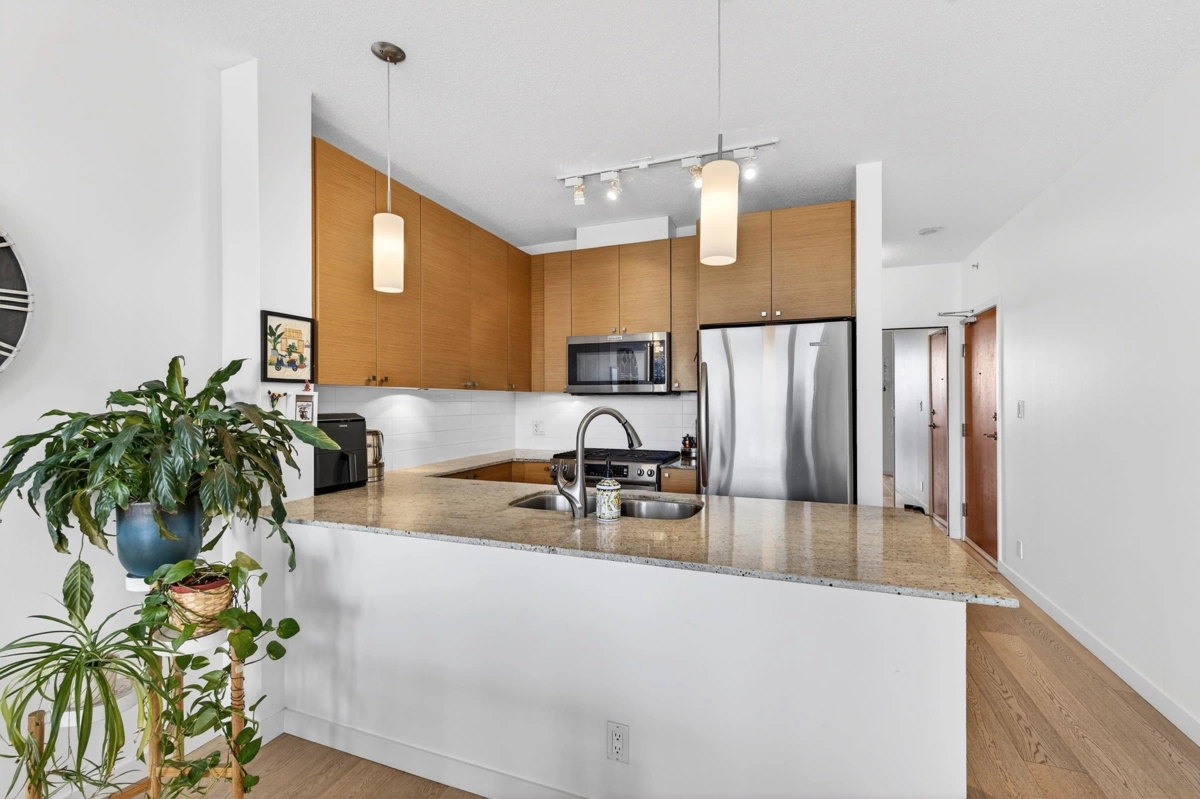 Exterior Rear Photo of 2209 110 Brew Street, Port Moody, BC