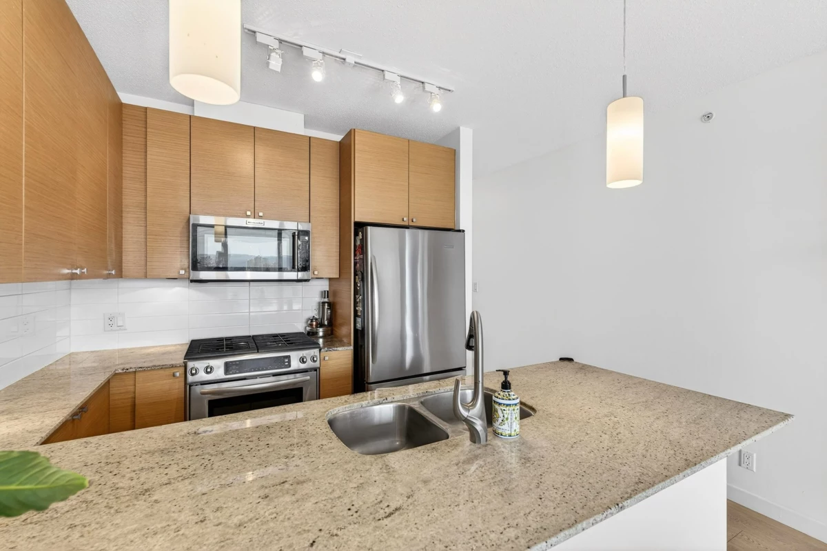 Living Room Photo of 2209 110 Brew Street, Port Moody, BC