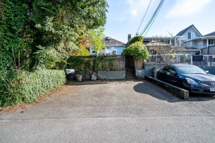Aerial View of 1623 E 12th Avenue, Vancouver, BC
